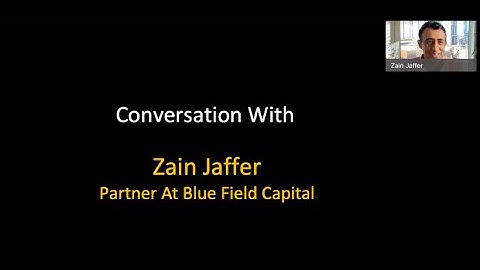 567th 1Mby1M Roundtable with Zain Jaffer, Blue Field Capital