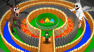 I Built The BIGGEST BASE In 99 Nights In a Forest!