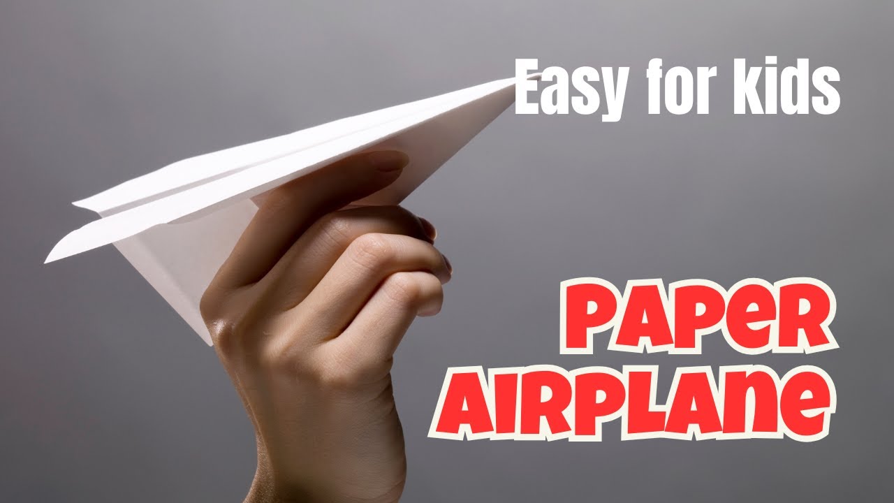 How To Fold a Paper Plane That Flies Far | DIY | Step-by-Step Tutorial ...