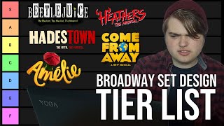 Broadway Set Design Tier List