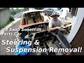 1974 Saab Sonett III Steering &amp; Suspension Removal!
