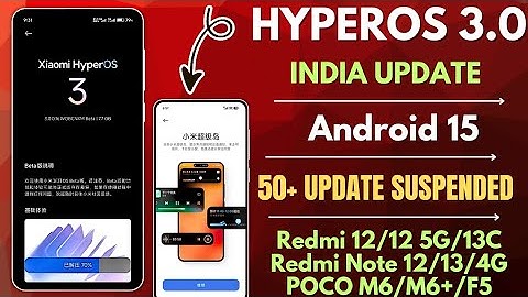 OMG HyperOS 3.0 India 50+ Update Suspended, No More HyperOS 3.0, Redmi, Xiaomi, POCO India & Global