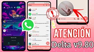 DELTA última versión v 9.80 ? ACTUALIZACIÓN IMPORTANTE | WhatsApp Delta Yowa