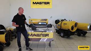 Видеообзор тепловой дизельной пушки Master B CED