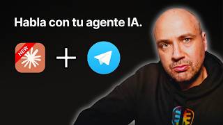 Conecto el nuevo plugin de Claude para Telegram y este es el resultado...