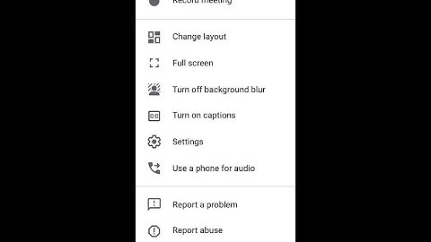 Google Meet   new blurred background