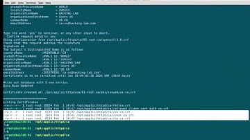 client cert authentication apache web server with Root CA and two Sub CA