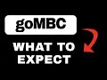 goMBC App Overview - What to Expect