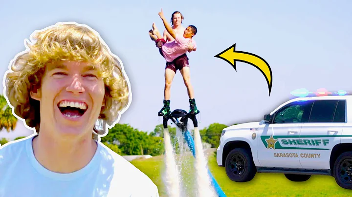 Jet Pack in My Daddys Lake!