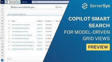 Copilot Smart Grid Search for Dynamics 365 and Model-Driven Apps Views