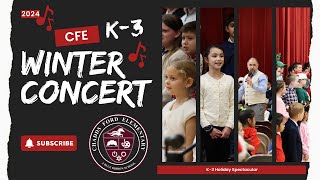 CFES K-3 Winter Concert