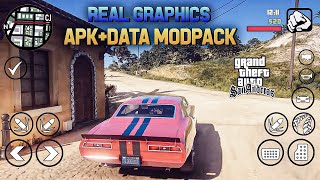 РЕАЛЬНАЯ ГРАФИКА МОДПАК V.1 ДЛЯ GTA SA ANDROID | ПОДДЕРЖКА АНДРОИД 11, 12