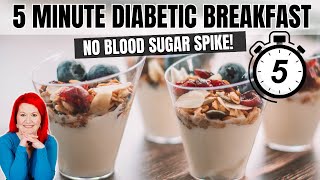 The BEST On-the-Go Diabetes Breakfast Recipe | Quick \& Easy Type 2 Diabetic Breakfast Recipe Ideas