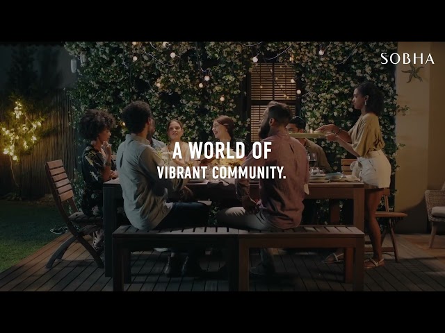 Still from the official video of SOBHA Madison Heights - Townpark (Phase 1)