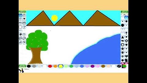 Nature Scene(Tux Paint)