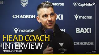 Matt Bloomfield Reacts to our 2-0 Win over Watford FC | Post-Match Interview