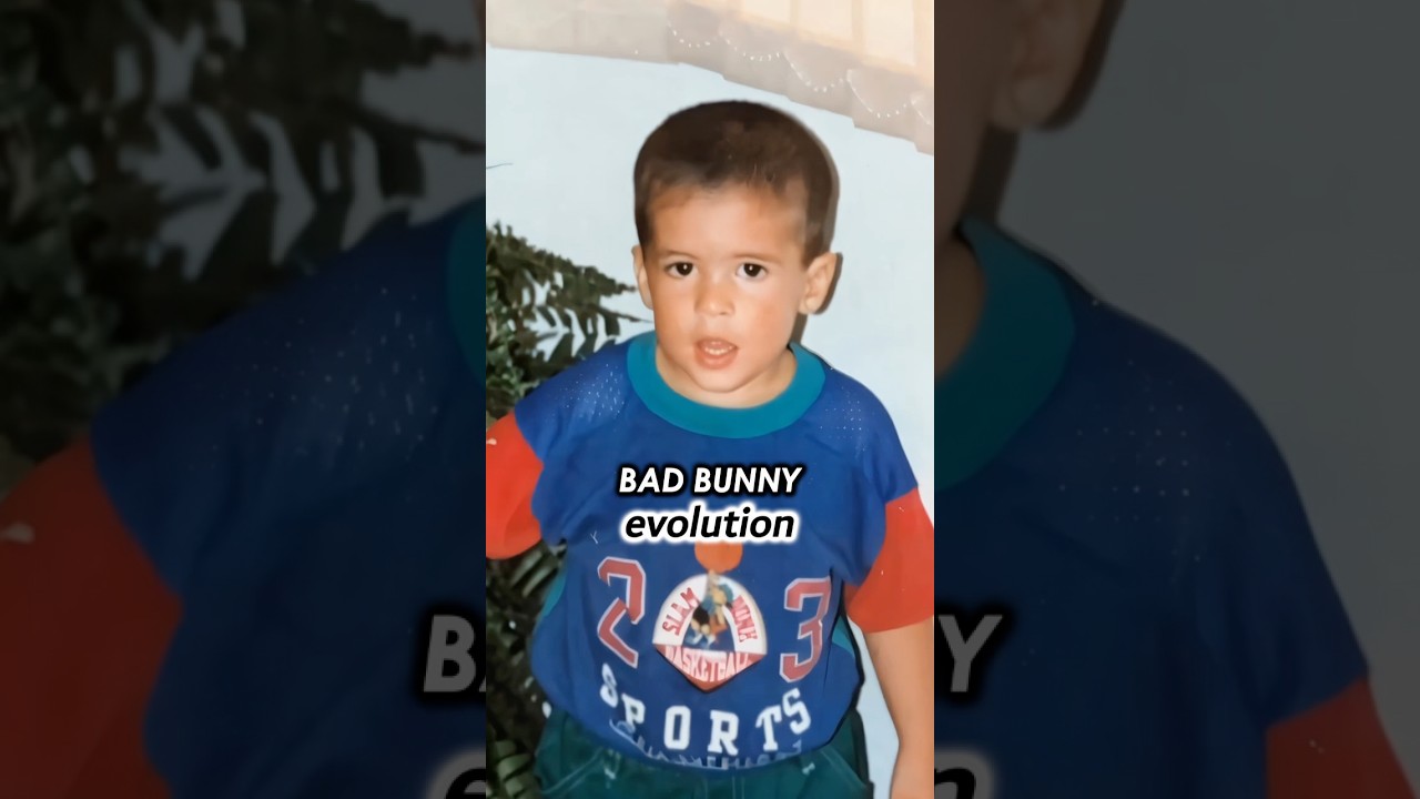 Evolution of Bad Bunny 🎤🐰