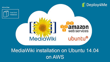 How to install MediaWiki on AWS EC2 cloud with Deploy4Me