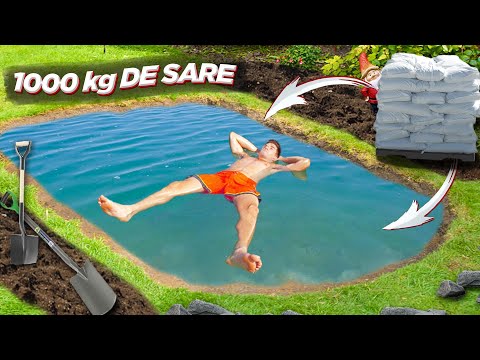 AM FACUT O PISCINA IN CARE NU TE POTI SCUFUNDA !!?