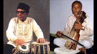 Pt Samta Prasad (aka Gudai Maharaj) with his son~Tabla