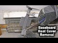 How to Remove Hot Water Baseboard Heat Enclosure | No Cutting Pipes! | The Fixer Clips