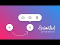 Animated Action Menu using Html CSS & Vanilla Javascript