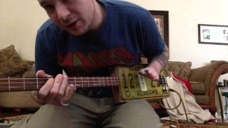 North Mississippi All Stars, Mississippi Boll Weevil 3-string Cigarboxguitar lesson