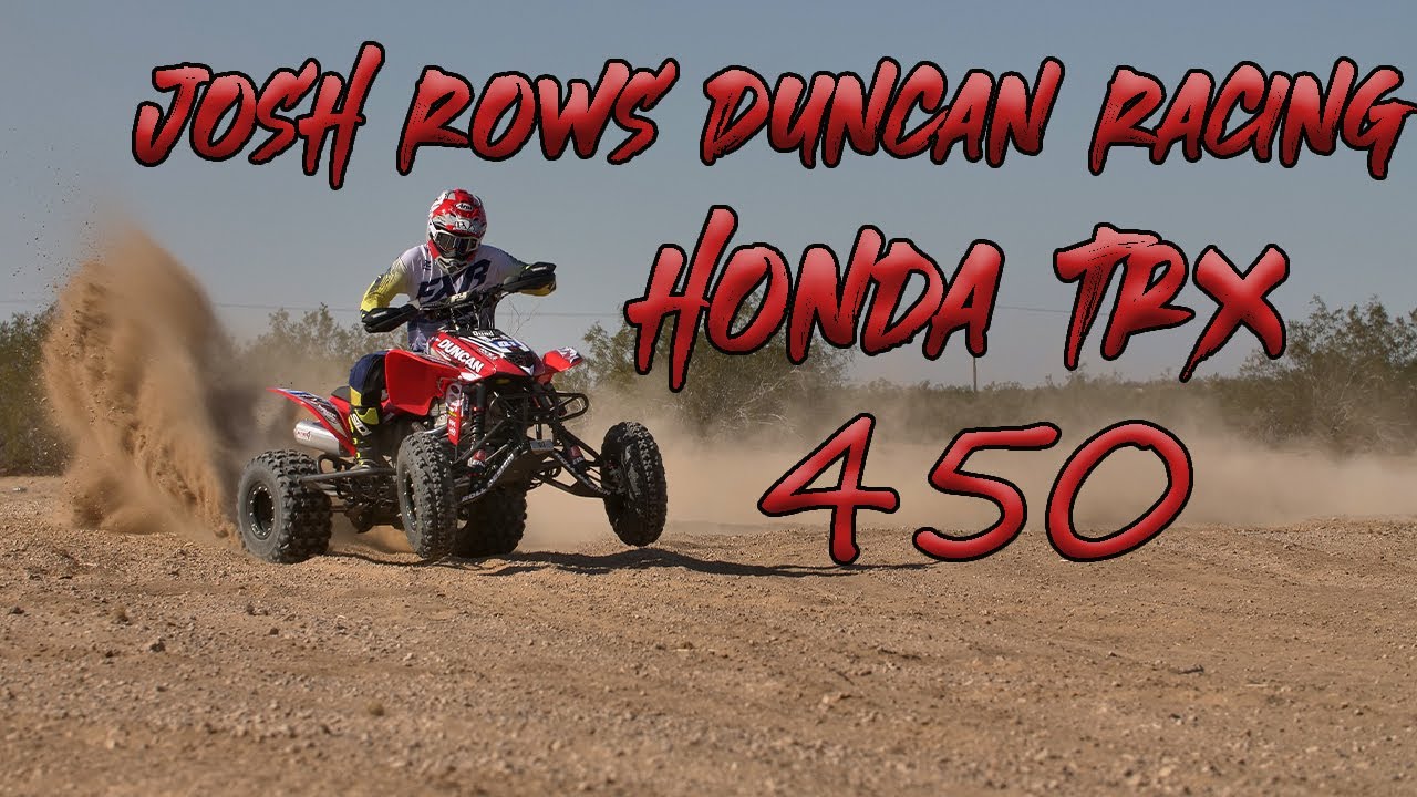 Чемпионат Джоша Роуза Duncan Racing Honda TRX 450 — журнал Dirt Wheels