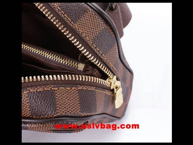 ilovekawaii C01940 - Louis Vuitton Damier Ebene Brooklyn PM Shoulder Bag  N51210 