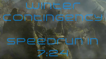 Halo: Reach - Winter Contingency easy speedrun in 7:24 (Commentary)