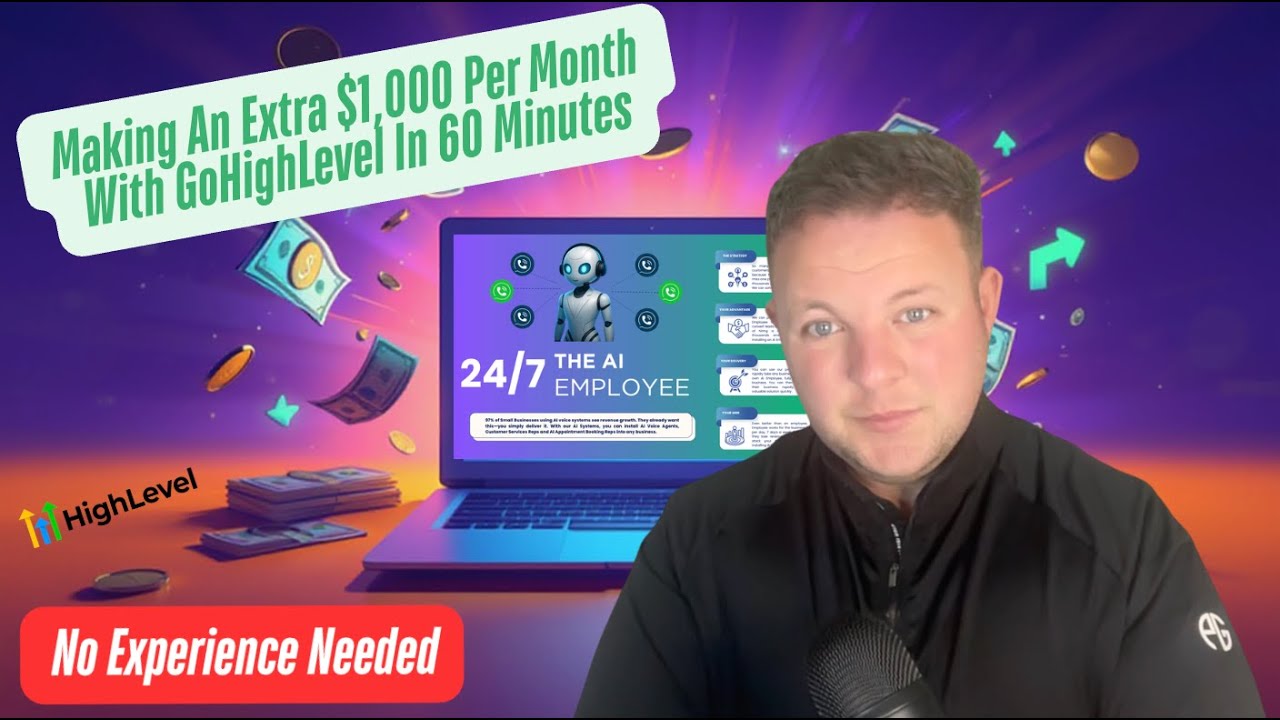 The Fastest Way To Make An Extra $1,000 / Month In 60 Minutes With GoHighLevel (With No Experience)