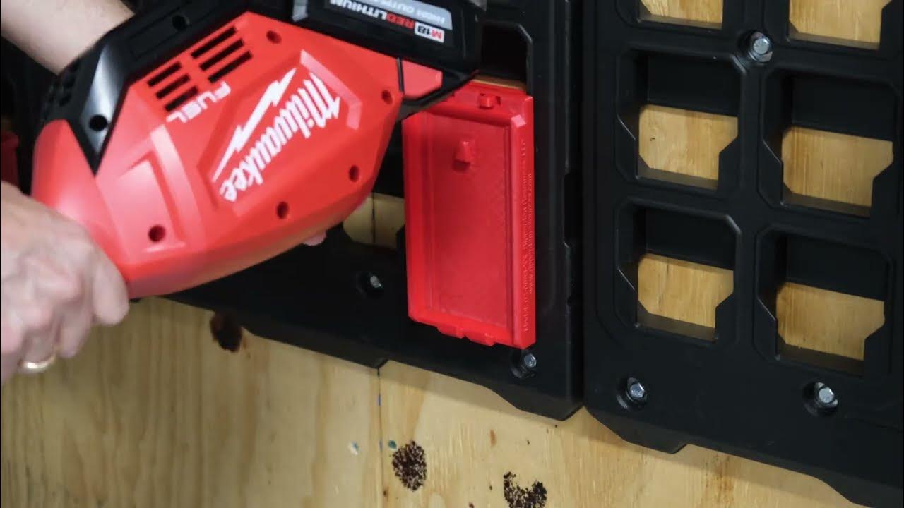 Milwaukee Power Head Packout Wall Mount YouTube