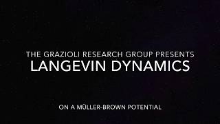 The Grazioli Research Group Presents: Langevin Dynamics on a Müller-Brown Potential