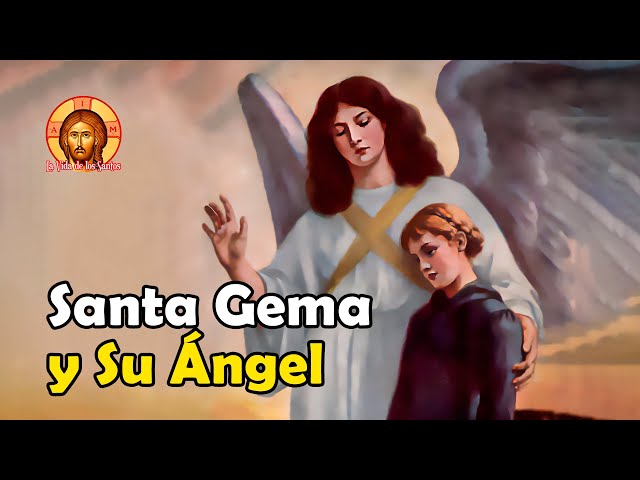 Santa Gema Galgani, Guiada por su Ángel Custodio class=