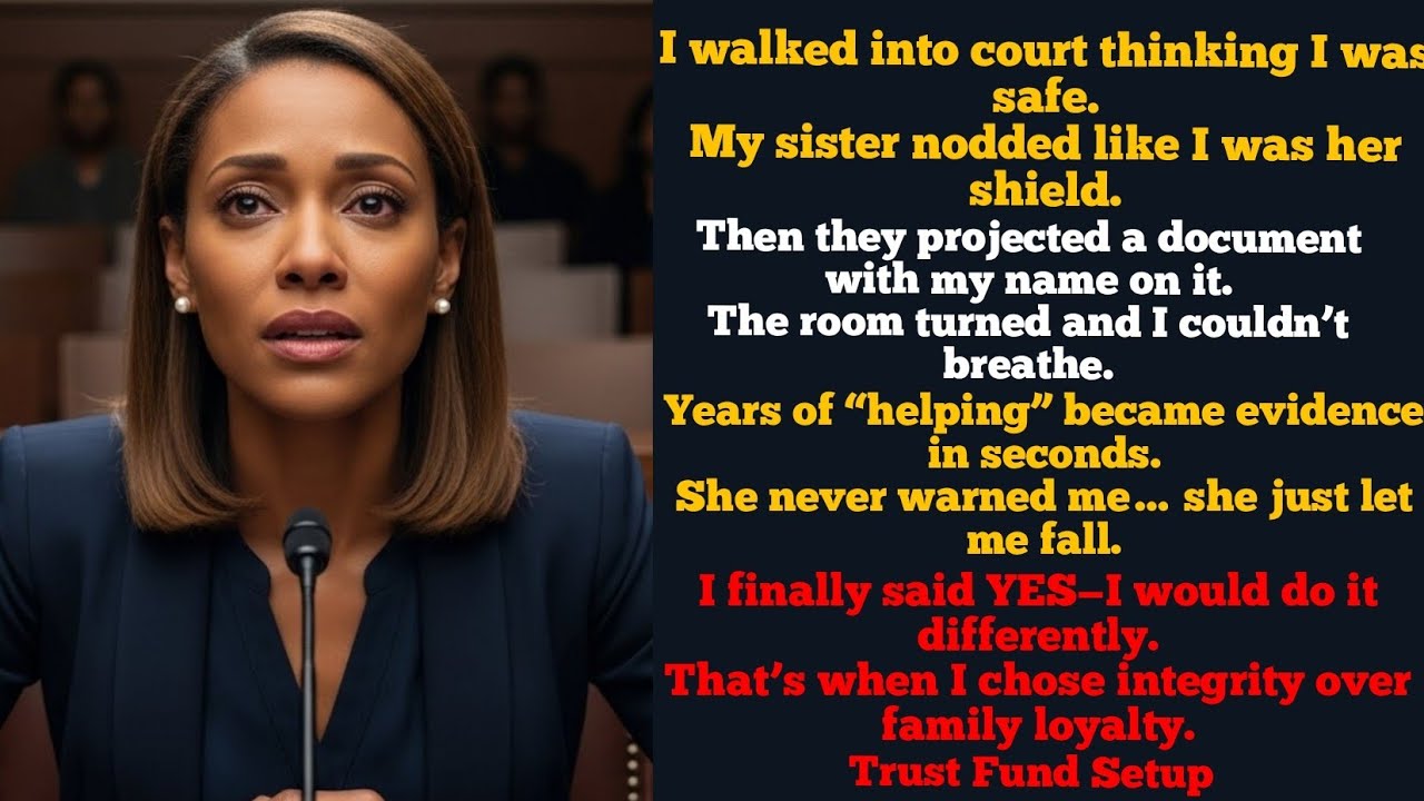 My Sister’s Trial Exposed a Betrayal in Court — 1 Signature Made Me the Key Witness