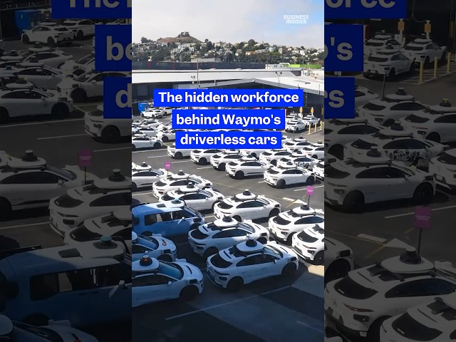 Inside the hidden #workforce behind Waymo's #driverless cars. #Waymo #robotaxi #cars