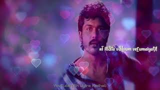 En Anbe Enthan Aaruyire Whatsapp Status | Tum Hi Ho Tamil Version | Love Lyrics Status | Subscribe