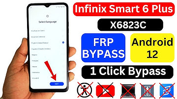 Infinix Smart 6 Plus FRP Bypass Android 12 New Method 2024 ✅ | Infinix X6823C Google Account Bypass