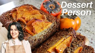 Spiced Persimmon Cake | Claire Saffitz Dessert Person