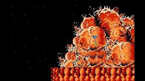 Bionic Commando NES STAGE 12 part2 final credits