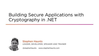 Famous Cryptography Skills: Building Secure Applications with Cryptography in .NET Course Preview Profile