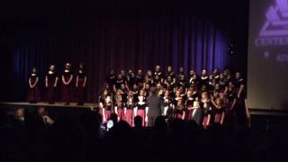 Video thumbnail of "The CHMS Chorus preforming " Seize The Moment""