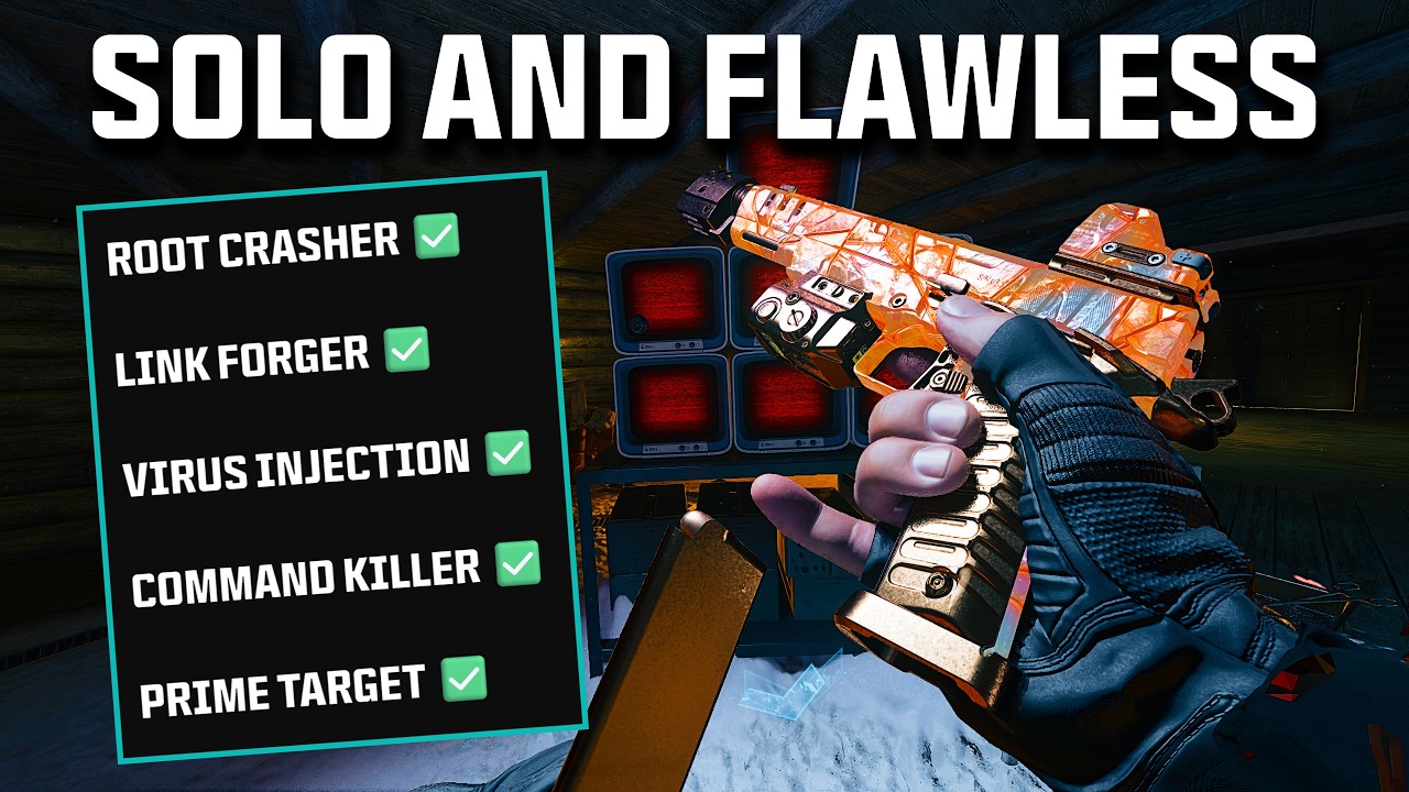 Every GLITCH FRACTURE Solo and Flawless in ENDGAME in Black Ops 7 (No Commentary)