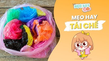 Cách xếp gọn túi nilon chỉ trong 30s | KINH NGHIỆM HAY #Shotrs