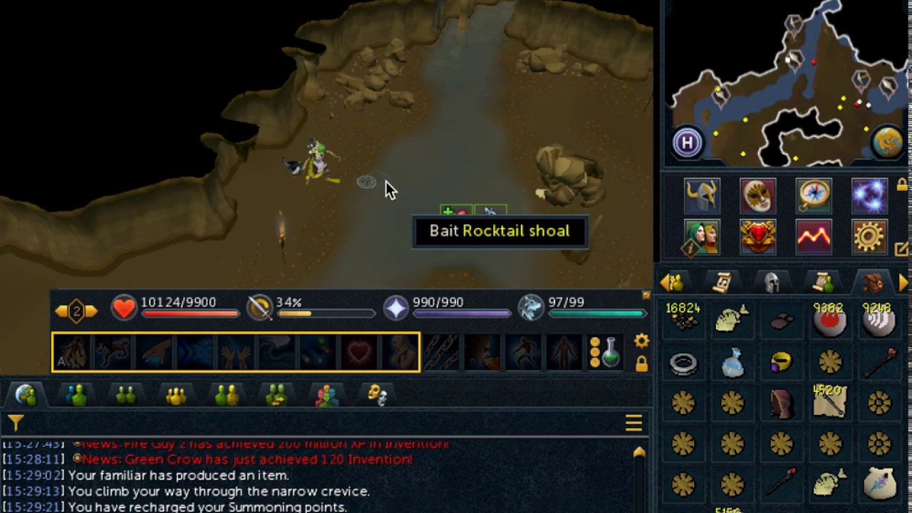 How to get to LRC Living Rock Caverns RUNESCAPE mini guide! quick and fast route