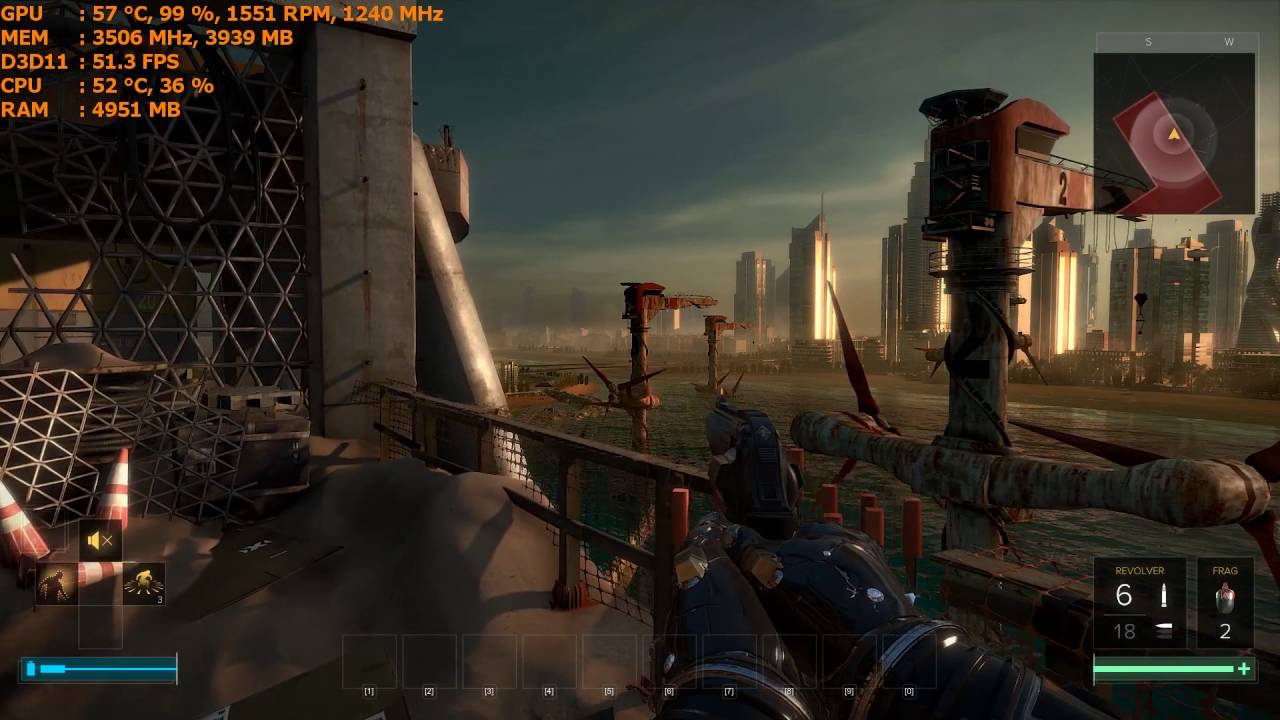 Back2Gaming - Initial Game Play Benchmark of Deus Ex: Mankind Divided