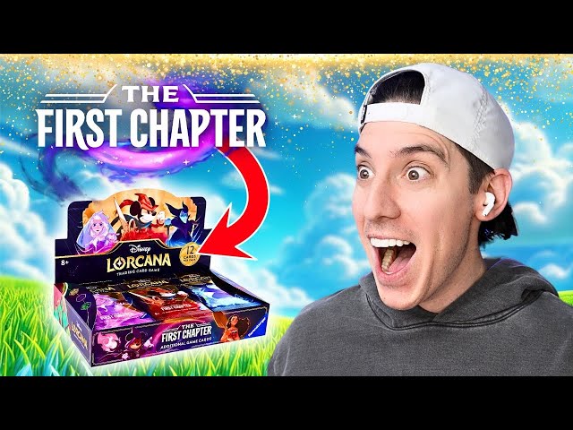 I Opened a FIRST CHAPTER booster box to Feel Something - YouTube I Opened a FIRST CHAPTER booster box to Feel Something - YouTube