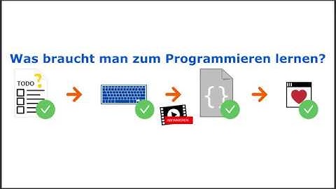 Was brauchst Du um Programmieren zu lernen?