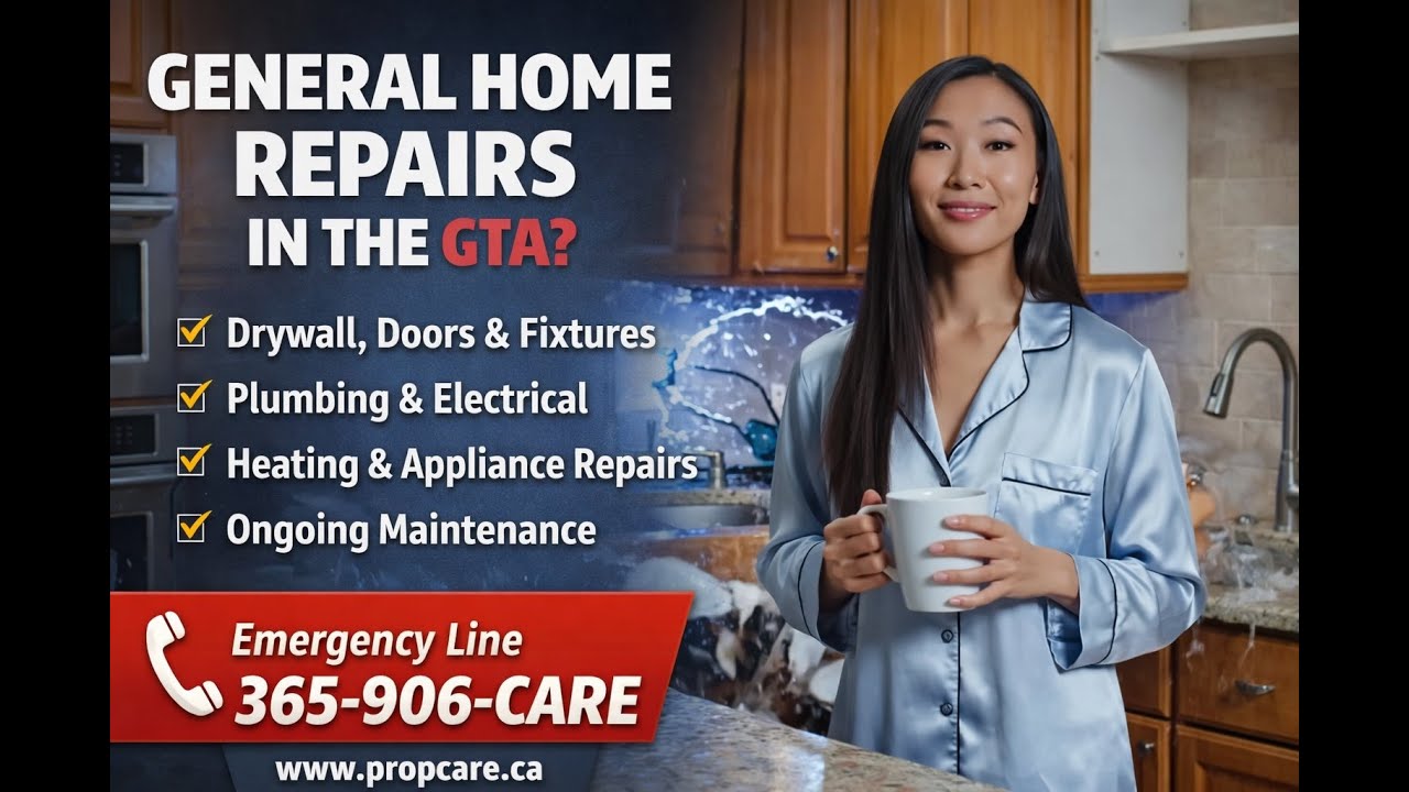 General Home Repairs Across the GTA (Reliable, Fast, Done Right)
