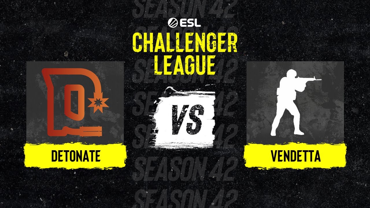 Detonate vs. Vendetta - Map 1 [Mirage] - ESL Challenger League S42 North America